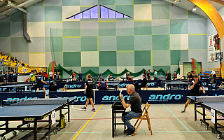 W Ostródzie trwają Mistrzostwa Polski Krajowego Zrzeszenia LZS w tenisie stołowym